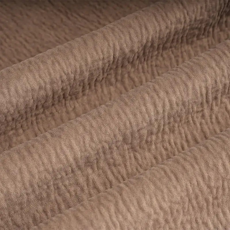 Digital bedruckte Jacquard-Stoffe aus gewaschenem Samt